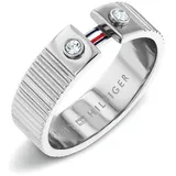 Tommy Hilfiger Damenring STRIPES 2781051C - silber - 54