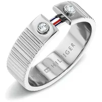 Tommy Hilfiger Damenring STRIPES 2781051C - silber - 54
