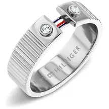 Tommy Hilfiger Damenring STRIPES 2781051C - silber - 54