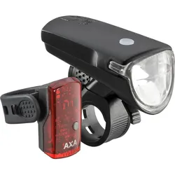 Fahrradbeleuchtungssatz led usb AXA Greenline 40 Lux EINHEITSGRÖSSE