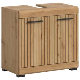 xonox.home Waschbeckenunterschrank Scout 60 x 56 x 34 cm Eiche Artisan