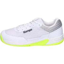 Kempa Wing 3.0 Jr Weiß/Limonengrün/Schwarz 38
