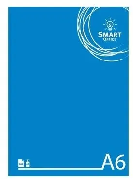 SMART OFFICE A6-Notizblock (einfarbig)