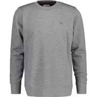 GANT Sweatshirt »REG SHIELD C-NECK SWEAT«, mit Logostickerei auf der Brust Gant grey melange