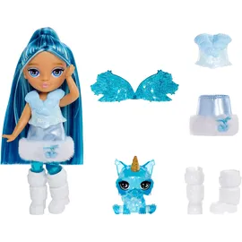 MGA Entertainment Rainbow High Littles Rainbow Fantasy Fairies Doll- Sapphire (blue)