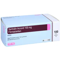 Sertralin Accord 100 mg Filmtabletten 100 St