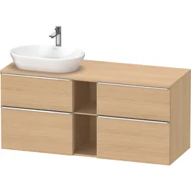 Duravit D-Neo Konsolenwaschtischunterbau wandhängend Natur Eiche Matt 1400x550x664 mm - DE4970L10300 DE4970L10300000