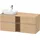 Duravit D-Neo Konsolenwaschtischunterbau wandhängend Natur Eiche Matt 1400x550x664 mm - DE4970L10300 DE4970L10300000