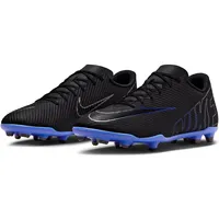 NIKE Mercurial Vapor 15 Club FG/MG Fußballschuhe Herren 040 - black/chrome-hyper royal 44