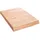 vidaXL Waschtischplatte Hellbraun 40x60x(2-6) cm Massivholz Behandelt