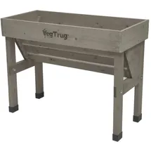 Veg Trug VegTrug Hochbeet Wall Hugger 103 x 46 x 80 cm Grau