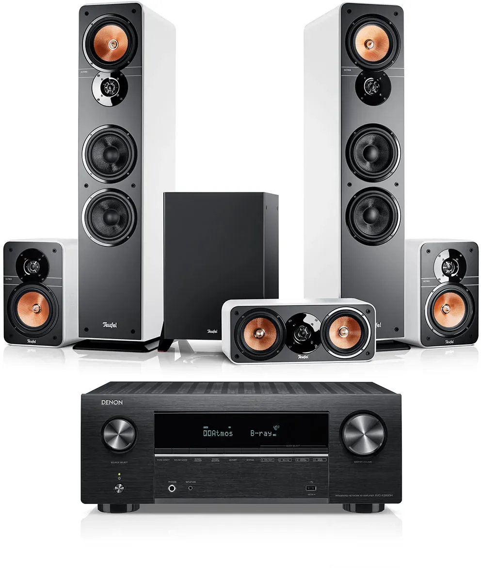 ULTIMA 40 Surround + DENON X3800H "5.1-Set"