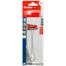 Fischer Deutschland Vertriebs GmbH DuoTec 10 S PH mit Panhead Schraube 2 Stück
