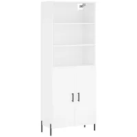 VidaXL Highboard Weiß 69,5x34x180 cm Holzwerkstoff