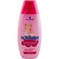 Schauma KIDS Shampoo & Balsam 1 x 250ml Flasche - speziell für Kinderhaar & Haut