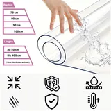 Jungengel Tischdecke PVC 100 x 150 cm Transparent