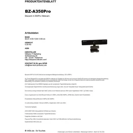 Blizzard A350 Pro Schwarz