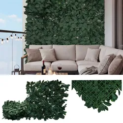 MCW Wandfliese Lorbeer grün Sichtschutz Verkleidung für Terrasse/Balkon