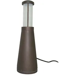 Licht-Erlebnisse Wegeleuchte LUICIA Rost Optik Aluminium LED 3W LE57383