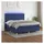 vidaXL Boxspringbett 180 x 200 cm Blau