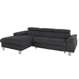Cotta Ecksofa Komaris schwarz