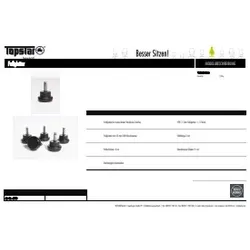 TOPSTAR Bodengleiter 5ST 6988