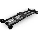 BITUXX KFZ Scherenlift 2,5T flach Wagenheber Schwarz