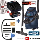 Einhell - KT-NT 15 Li Kit Akku-Nass-Trockensauger 18 Volt / 2,5 Ah Akku