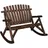 vidaXL Garten-Schaukelbank 123 x 96 x 102 cm Braun