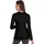 TRIGEMA Longsleeve TRIGEMA "TRIGEMA Langarmshirt", Damen, Gr. XS, schwarz, 95% Baumwolle, 5% Elastan, Basic, Shirts