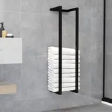 vidaXL Handtuchständer Schwarz 25x20x95 cm