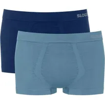 SLOGGI Men GO Smooth Hipster Briefs Marine/Blau X-Large Herren