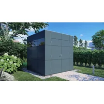 BERTILO HPL 1 2,30 x 2,36 m Anthrazit-Weiß