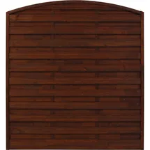 Andrewex Sichtschutzelement 180 x 180/195 cm Braun/Holz