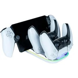 Nacon Triple Charger Ladestation Controller Schwarz PlayStation 5