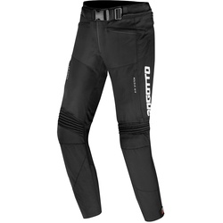 Bogotto Boomerang wasserdichte Motorrad Textilhose, schwarz, Größe S für Männer