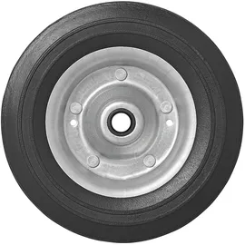 PRO PLUS Stützrad 200 x 60 mm Vollgummi Reifen 400 kg Tragkraft