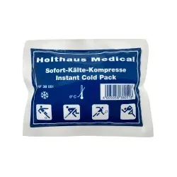 Holthaus Medical Sofort-Kälte-Kompresse, Einmalgebrauch, klein 38051 , 1 Karton = 20 Stück, 10 x 13 cm