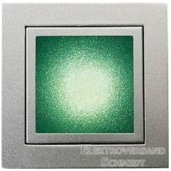 Brumberg LED-Wand-EB-Leuchte, 1,2 W, Lichtfarbe warmweiß, Aluminium