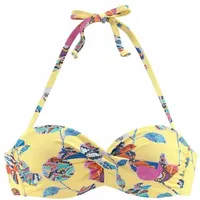 SUNSEEKER Bügel-Bandeau-Bikini-Top Jam Gelb/Mehrfarbig 44 Cup E