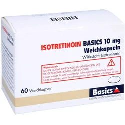 Isotretinoin Basics 10 mg Weichkapseln 60 St