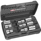 FACOM Steckschlüssel-Bit-Einsatz-Set 1/2" (12,5 mm) 9-tlg.