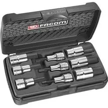 FACOM Steckschlüssel-Bit-Einsatz-Set 1/2" (12,5 mm) 9-tlg.