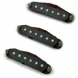 Bare Knuckle Pickups Boot Camp True Grit Strat Single Coil Set - Black