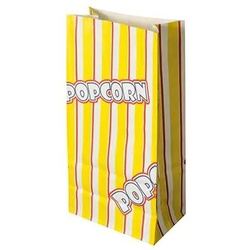 Gastro Papstar 100 Popcorn Tüten, 1,3 Liter, 205 x 105 x 60 mm | Mindestbestellmenge 10 Stück