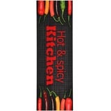 vidaXL Küchenbodenmatte Waschbar Hot&Spicy 45x150 cm