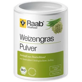 Raab Vitalfood Bio Weizengras Pulver 75 g