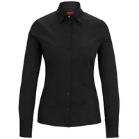 Hugo The Fitted 10211515 Langarmhemd - Black - 42