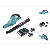 Makita DUB 361 inkl. 2 x 6,0 Ah + Ladegerät