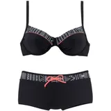 KangaROOS Bügel-Bikini Damen Schwarz 36 Cup C